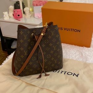 Louis Vuitton authentic bag was bought in the store. Comes with box and …